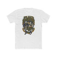 Load image into Gallery viewer, Skeleton Highlanders Tee - Plaid Bagpipes Scottish Skull Graphic Shirt