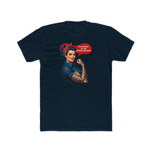 Load image into Gallery viewer, “Feminine & Powerful” Retro Rosie the Riveter Graphic T-Shirt