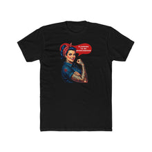 Load image into Gallery viewer, “Feminine & Powerful” Retro Rosie the Riveter Graphic T-Shirt