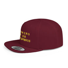 Load image into Gallery viewer, Flat Bill Snapback