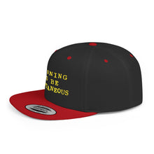 Load image into Gallery viewer, Flat Bill Snapback
