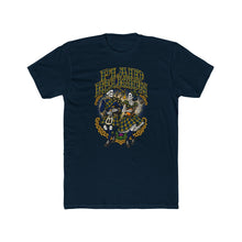 Load image into Gallery viewer, Skeleton Highlanders Tee - Plaid Bagpipes Scottish Skull Graphic Shirt
