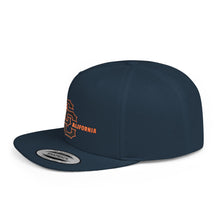 Load image into Gallery viewer, Retro 'Chico California' Embroidered Logo  - Flat Bill Snapback Hat
