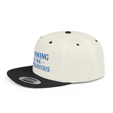 Load image into Gallery viewer, Spontaneous Planning Flat Bill Snapback Hat - Cool Cap for Casual Wear, Fun Gift for Friends, Ideal for Outdoor Festivals, Beach Days, [...]
