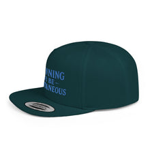 Load image into Gallery viewer, Spontaneous Planning Flat Bill Snapback Hat - Cool Cap for Casual Wear, Fun Gift for Friends, Ideal for Outdoor Festivals, Beach Days, [...]
