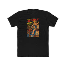 Load image into Gallery viewer, Vintage Pin-Up Tour Tee — 'Belly Dancer Romania' Retro Poster Graphic T-Shirt
