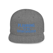 Load image into Gallery viewer, Spontaneous Planning Flat Bill Snapback Hat - Cool Cap for Casual Wear, Fun Gift for Friends, Ideal for Outdoor Festivals, Beach Days, [...]
