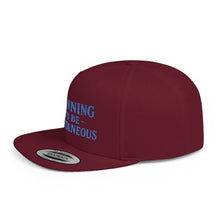 Load image into Gallery viewer, Spontaneous Planning Flat Bill Snapback Hat - Cool Cap for Casual Wear, Fun Gift for Friends, Ideal for Outdoor Festivals, Beach Days, [...]
