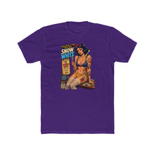 Load image into Gallery viewer, Snow White Pinup Tattoo Tee — Retro Bold Graphic T-Shirt
