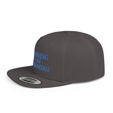 Load image into Gallery viewer, Spontaneous Planning Flat Bill Snapback Hat - Cool Cap for Casual Wear, Fun Gift for Friends, Ideal for Outdoor Festivals, Beach Days, [...]
