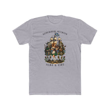 Load image into Gallery viewer, Somewhere Between Alba &amp; Eire Graphic Tee — Celtic Ship Heritage Shirt
