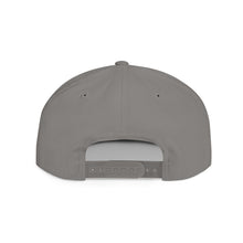 Load image into Gallery viewer, Chico California Flat Bill Snapback Hat — Vintage Script Embroidered Cap
