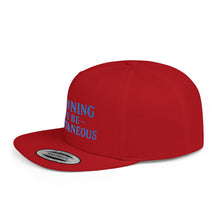 Load image into Gallery viewer, Spontaneous Planning Flat Bill Snapback Hat - Cool Cap for Casual Wear, Fun Gift for Friends, Ideal for Outdoor Festivals, Beach Days, [...]
