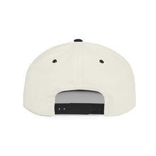 Load image into Gallery viewer, Chico California Flat Bill Snapback Hat — Vintage Script Embroidered Cap
