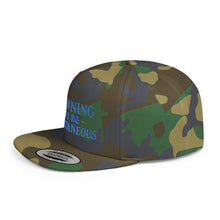 Load image into Gallery viewer, Spontaneous Planning Flat Bill Snapback Hat - Cool Cap for Casual Wear, Fun Gift for Friends, Ideal for Outdoor Festivals, Beach Days, [...]
