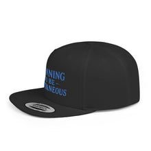 Load image into Gallery viewer, Spontaneous Planning Flat Bill Snapback Hat - Cool Cap for Casual Wear, Fun Gift for Friends, Ideal for Outdoor Festivals, Beach Days, [...]
