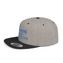 Load image into Gallery viewer, Spontaneous Planning Flat Bill Snapback Hat - Cool Cap for Casual Wear, Fun Gift for Friends, Ideal for Outdoor Festivals, Beach Days, [...]
